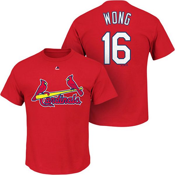 Saint Louis Cardinals Men's Majestic Big & Tall Shirt 2XLT