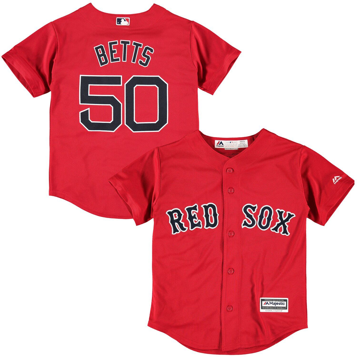 mookie betts red jersey