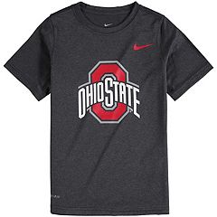 OHIO STATE BUCKEYES KIDS TODDLERS RED WITH BLACK TRIM RINGER T-SHIRT NWT 