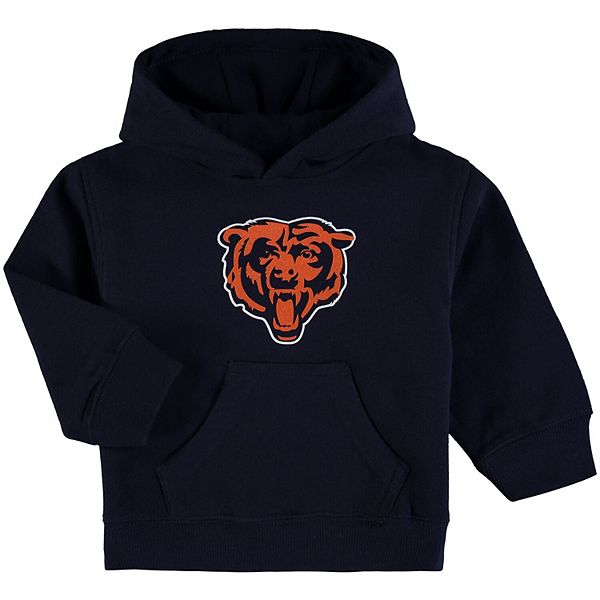 Toddler Navy Chicago Bears Team Logo Pullover Hoodie