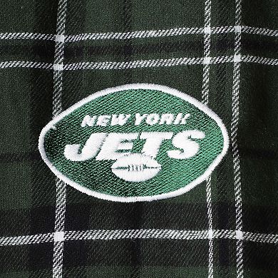 Men's Concepts Sport Green/Black New York Jets Ultimate Plaid Flannel Pants