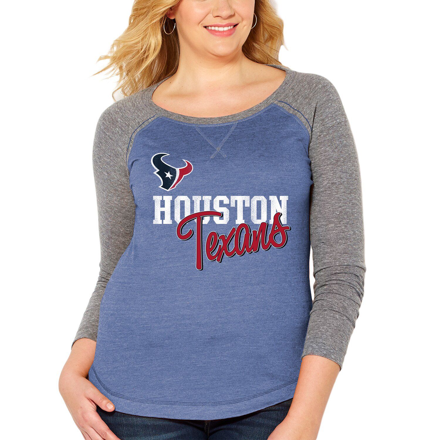 houston texans women's long sleeve shirts