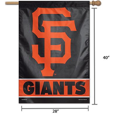 WinCraft San Francisco Giants 28" x 40" Wordmark Single-Sided Vertical Banner