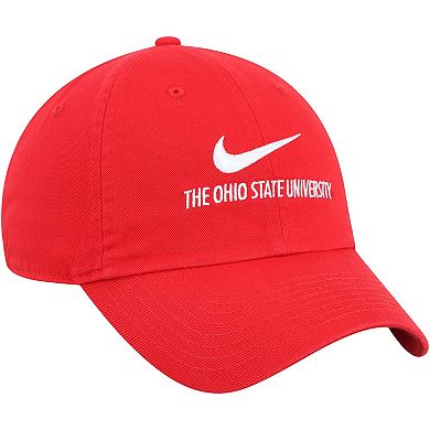 Men's Nike Scarlet Ohio State Buckeyes Big Swoosh Heritage 86 ...