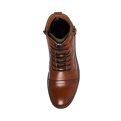 Madden Torint Men’s Combat Boots Side Zip Brown Size 7.5 New Steve Madden Combat Boots Men | eBay main image 2