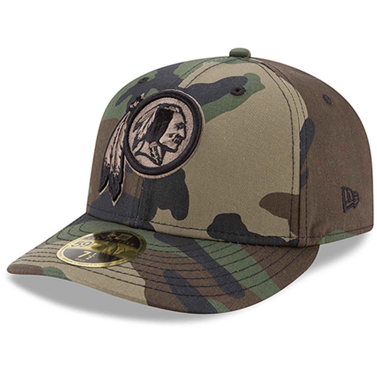 washington redskins camo hat