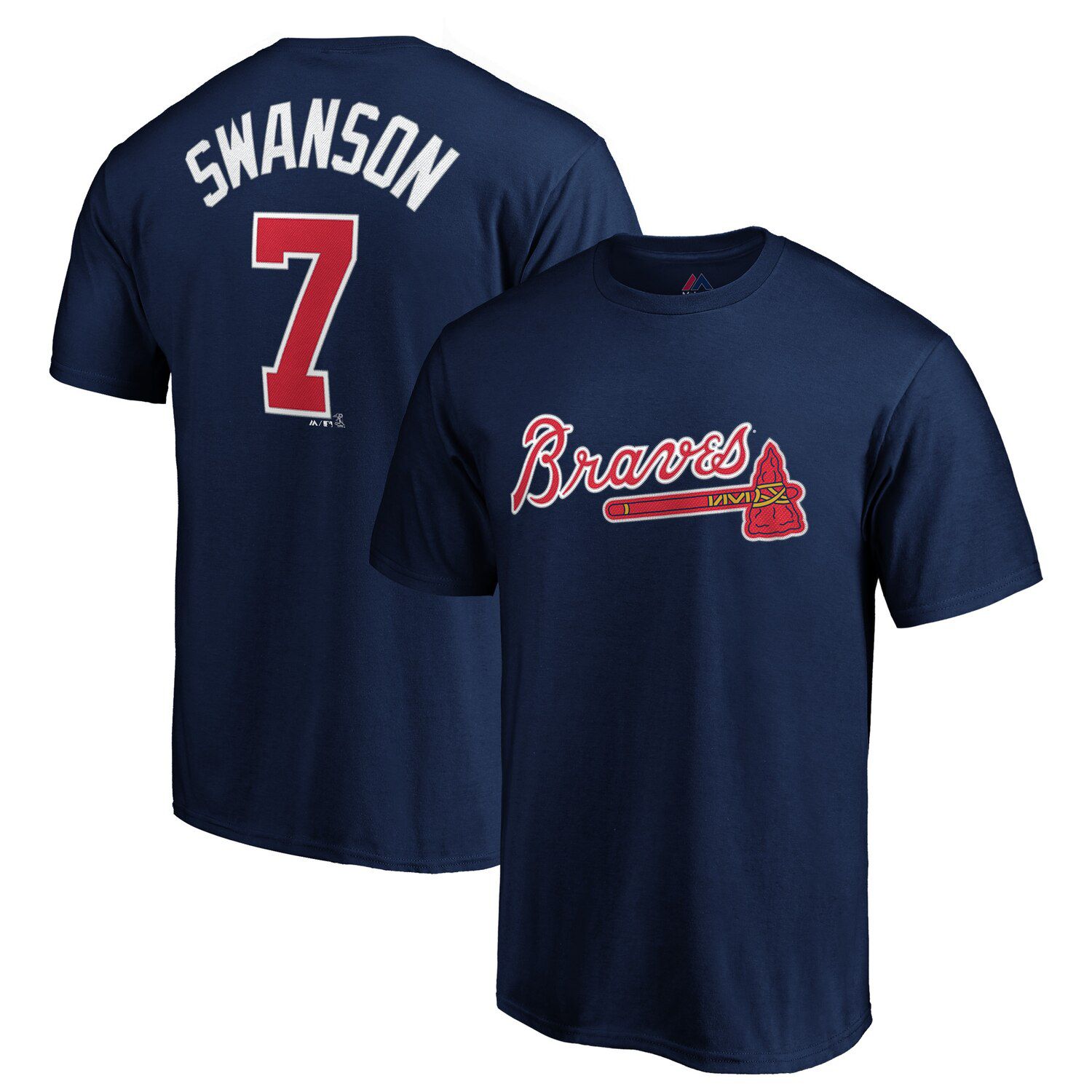 majestic braves shirt