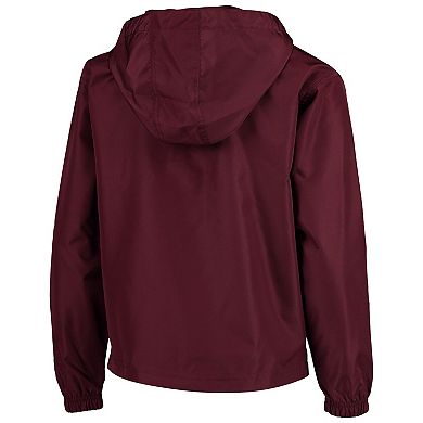 Youth Champion Crimson Harvard Crimson Pack & Go Windbreaker Jacket