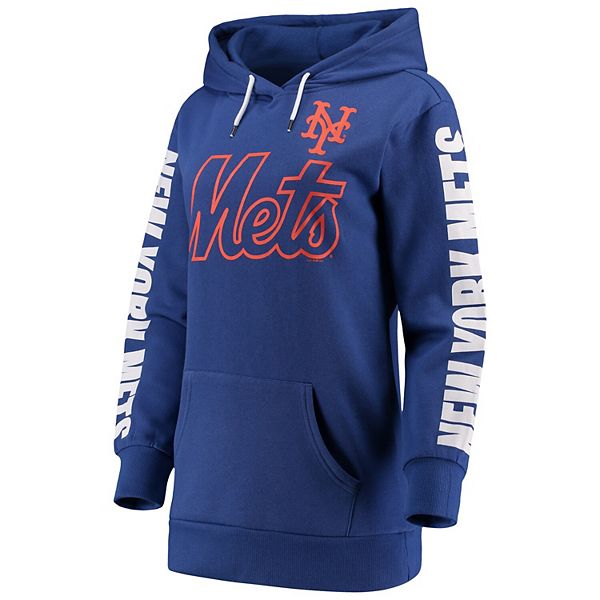 Women's G-III 4Her by Carl Banks Royal New York Mets City Graphic Pullover Hoodie Size: Extra Large