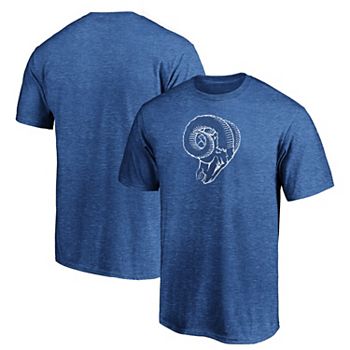 NFL Los Angeles Rams Primary Graphic T Shirt Navy Mens Fanatics