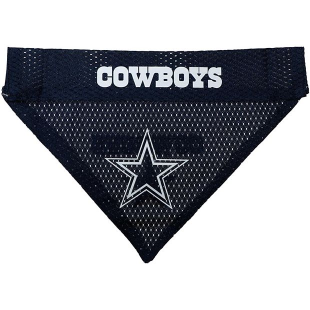 Reversible Dallas Cowboys Pet Bandana. Collar Not Included. 