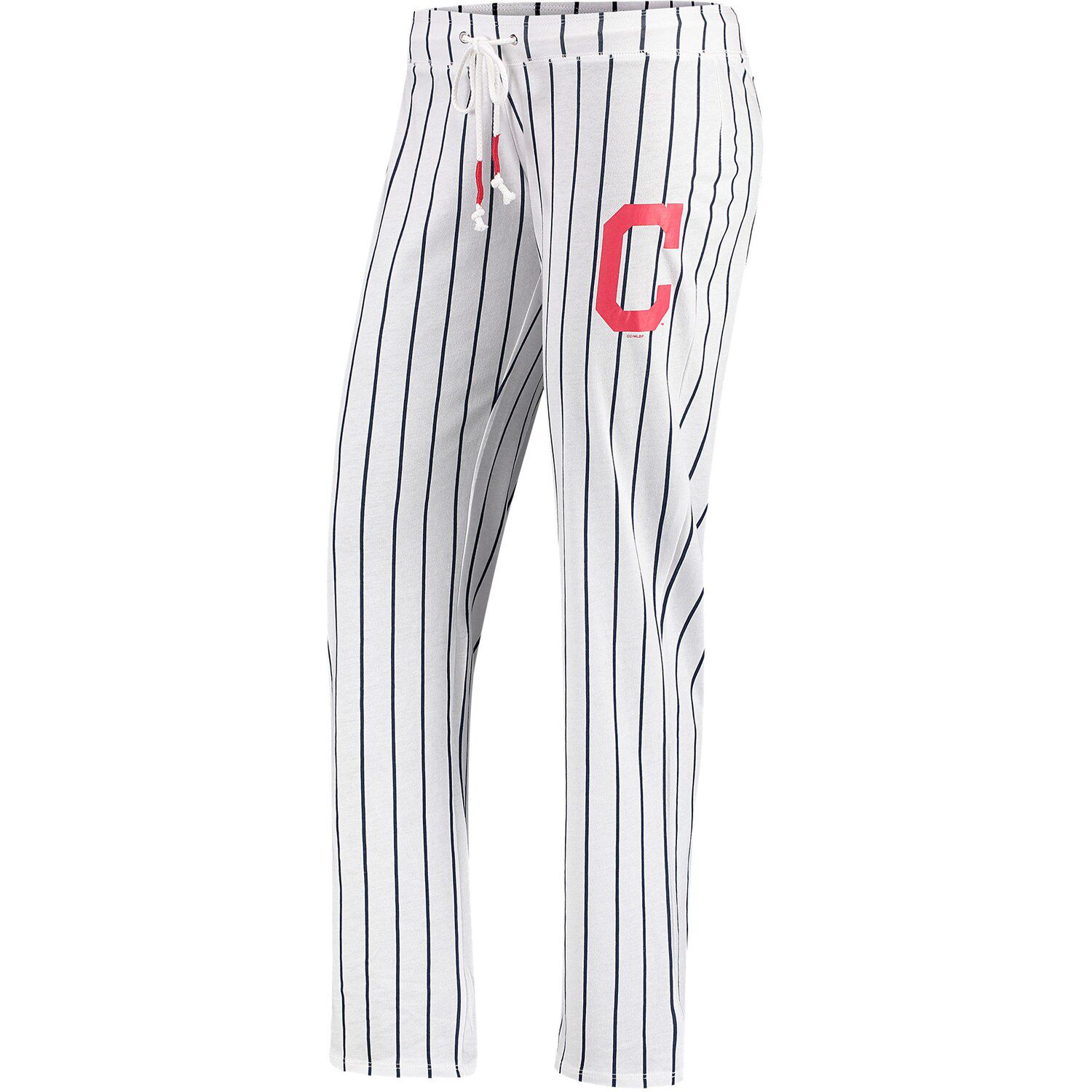 Cleveland Indians Youth Navy Allover Print Long Sleeve T-Shirt & Pants  Sleep Set