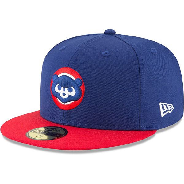 Men's New Era Light Blue/Royal Chicago Cubs Cooperstown Collection