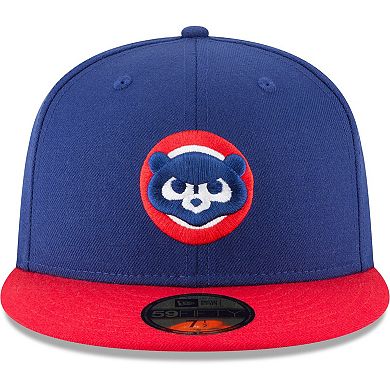 Men's New Era Royal Chicago Cubs Cooperstown Collection Wool 59FIFTY Fitted Hat