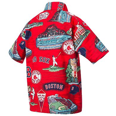 Boston Red Sox Reyn Spooner Scenic Button-Down Shirt - Red