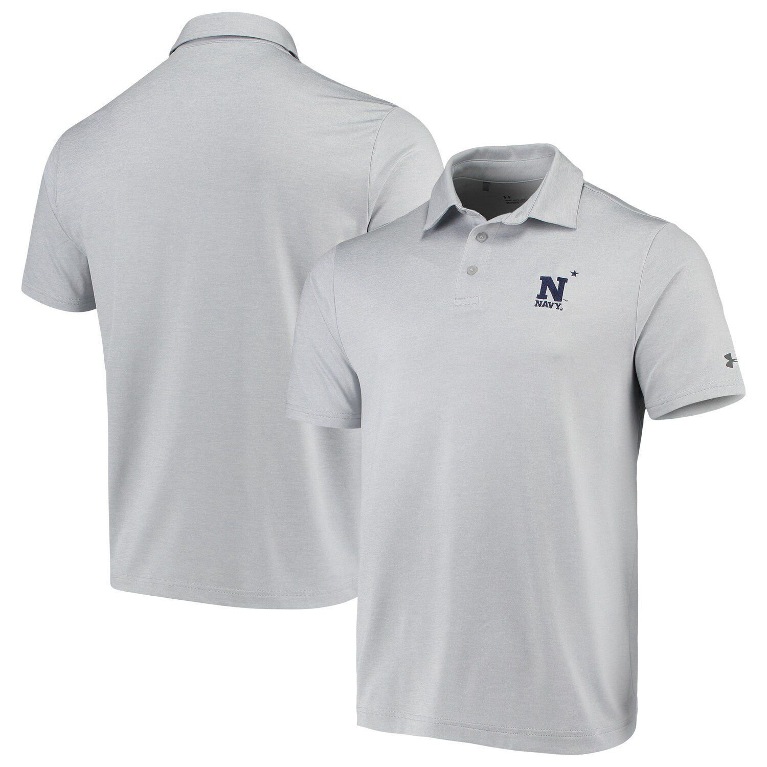 under armour playoff heather polo shirt