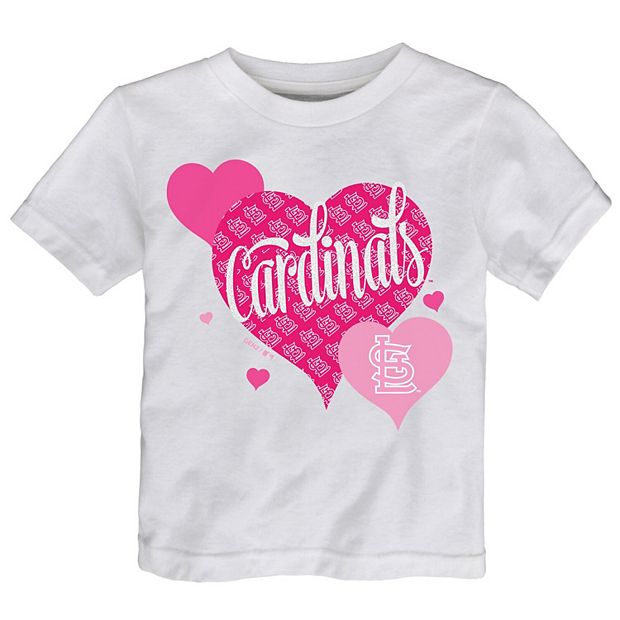 Ladies St Louis Cardinals Glitter Shirt 