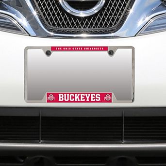 WinCraft Ohio State Buckeyes Metal License Plate Frame