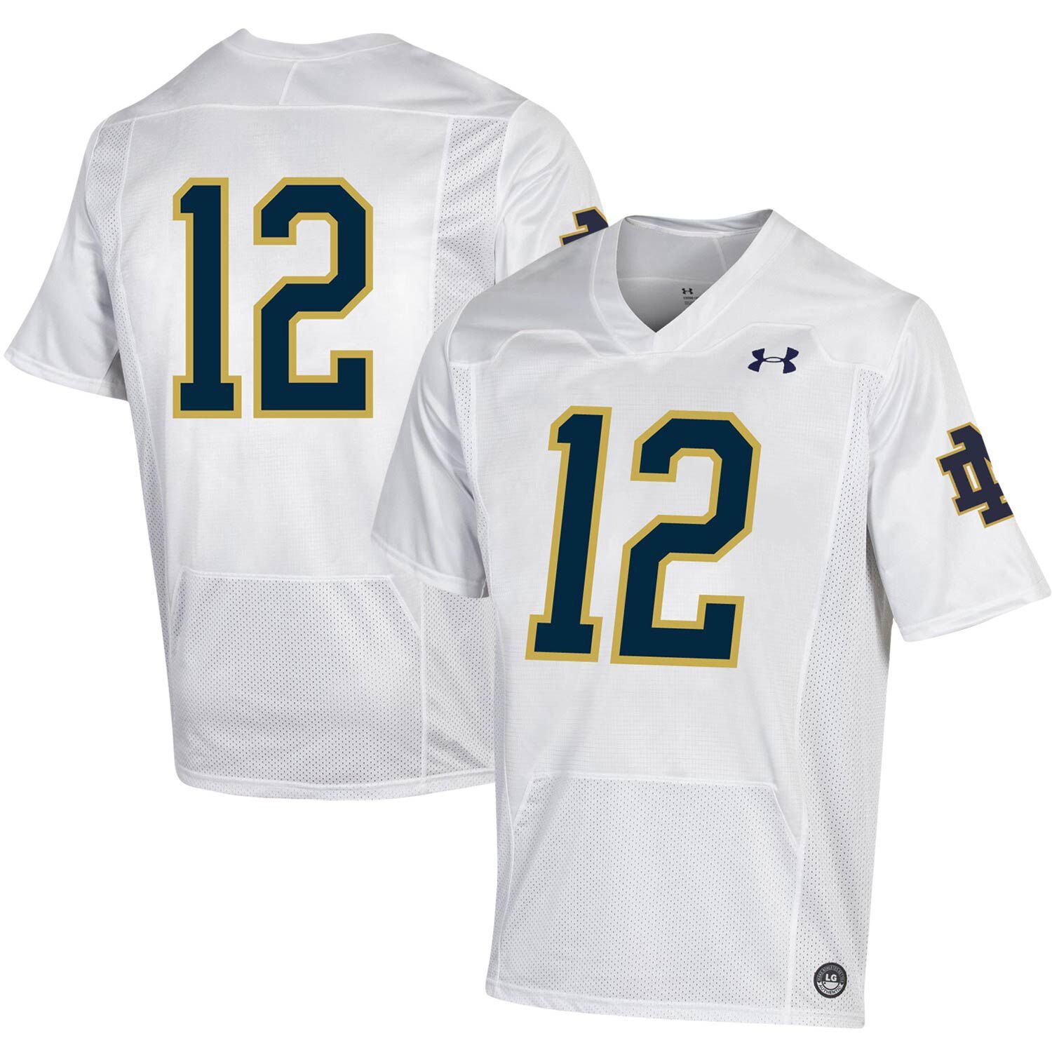 notre dame white jersey