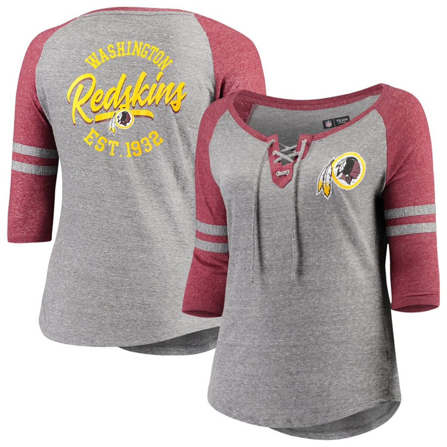 gray redskins jersey