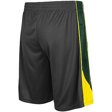 Men's Colosseum Charcoal Oregon Ducks Turnover Team Shorts