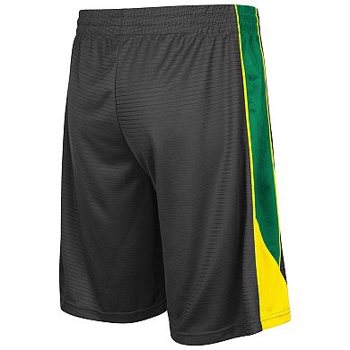 Men's Colosseum Charcoal Oregon Ducks Turnover Team Shorts