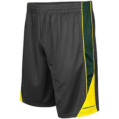 Men's Colosseum Charcoal Oregon Ducks Turnover Team Shorts