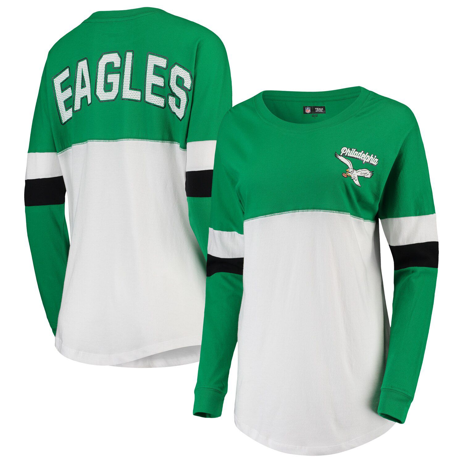 philadelphia eagles kelly green shirt