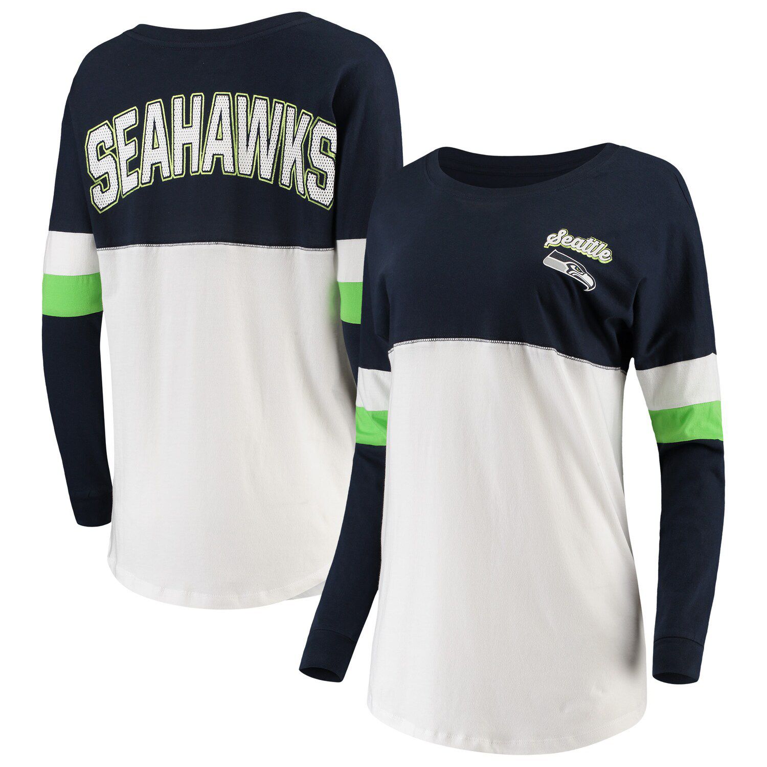 NFL T-Shirt - Seattle Seahawks, Large S-24721SEA-L - Uline