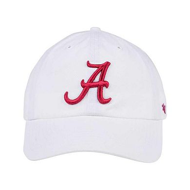 Alabama Crimson Tide '47 Clean Up Adjustable Hat - White