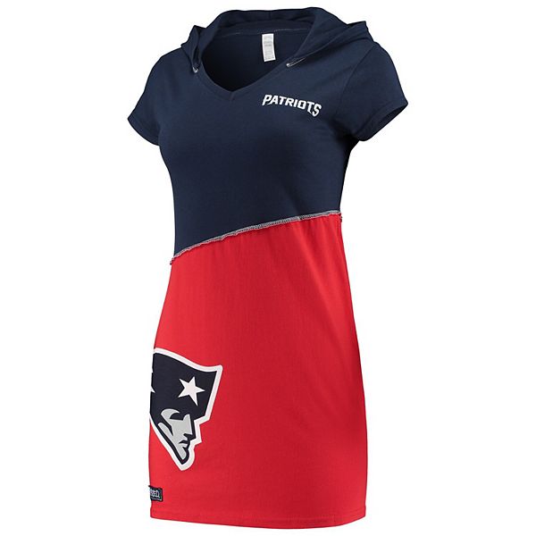 Women's Refried Apparel Navy/Red New England Patriots Sustainable