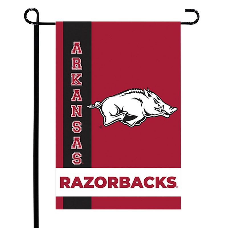 Arkansas Razorbacks Team Garden Flag, Multicolor
