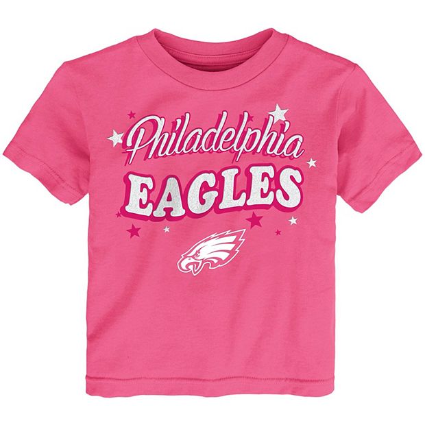 Philadelphia Eagles Girls Infant My Team T-Shirt - Pink