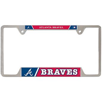 WinCraft Atlanta Braves License Plate Frame