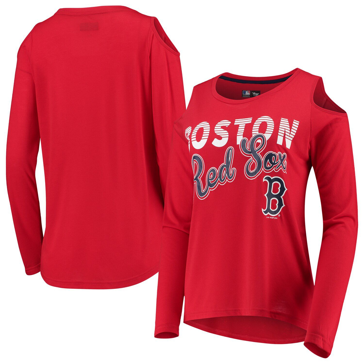 women's long sleeve red sox shirt