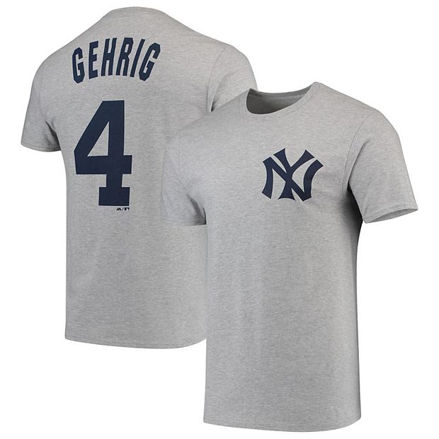 New York Yankees Lou Gehrig Cooperstown shirt by Majestic