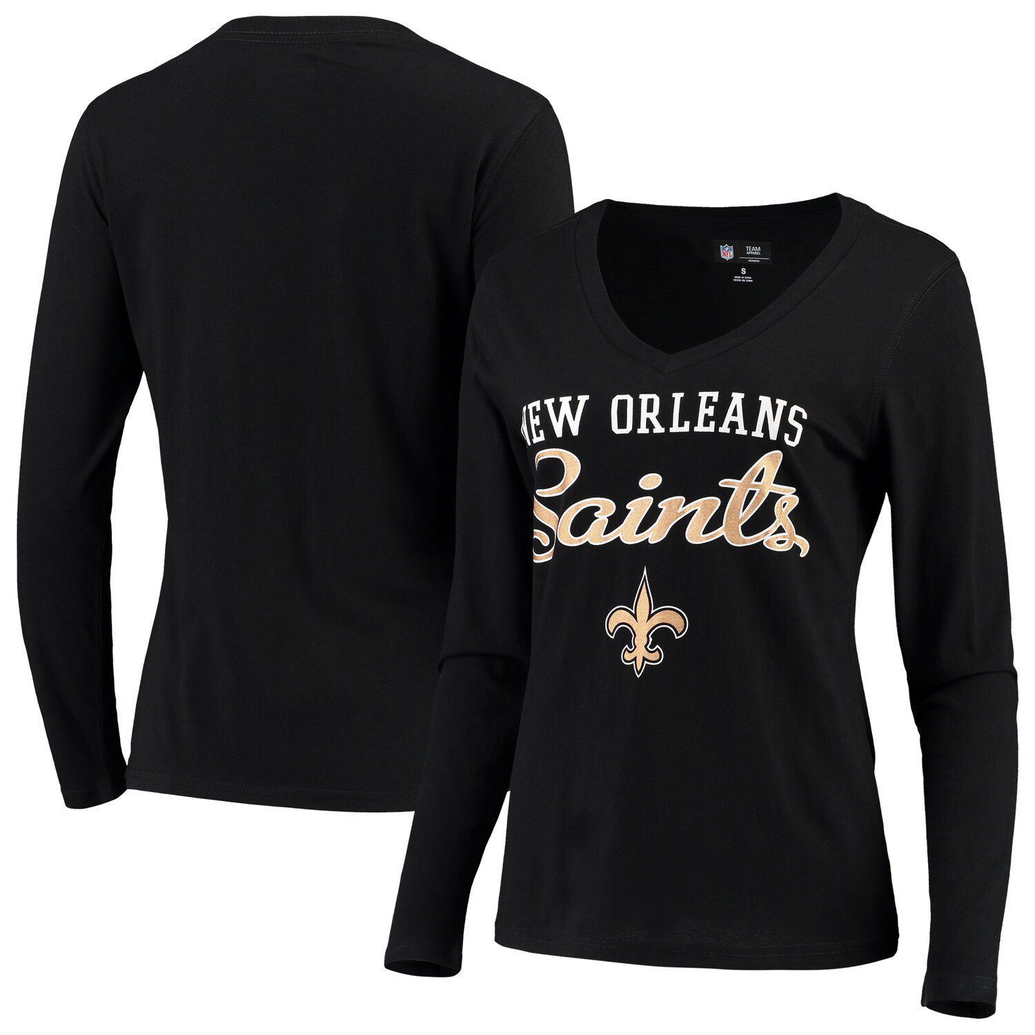 new orleans saints women's long sleeve shirt