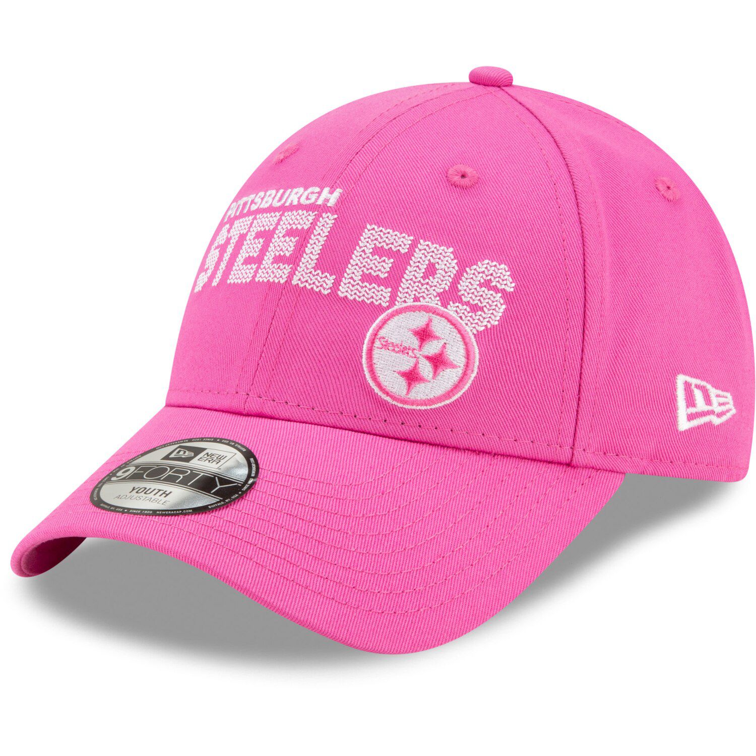pink steelers hat