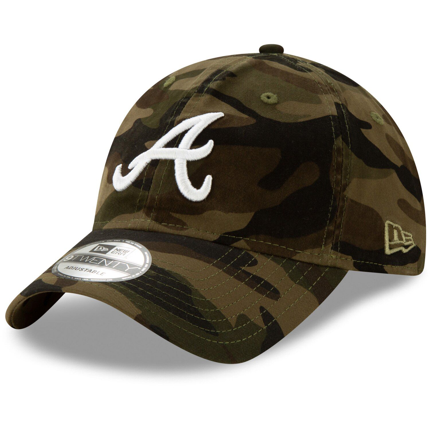 camo braves hat