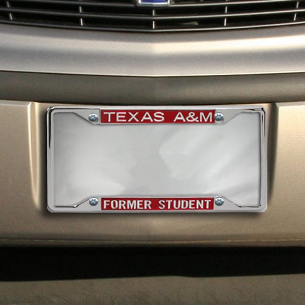 Texas A&M State Pride Metal license plate frame 
