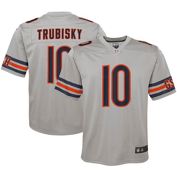 Nike, Shirts & Tops, Nike Nfl Chicago Bears Game Mitch Trubisky Jersey