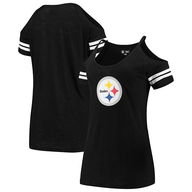 Pittsburgh Steelers New Era Women's Plus Size Athletic Varsity