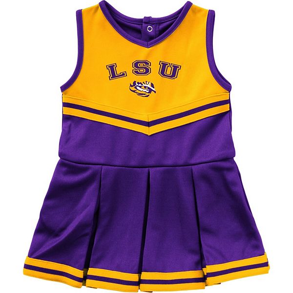 toddler cheerleader purple suit
