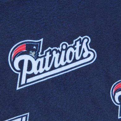 Preschool Navy Blue New England Patriots Allover Logo Printed Pants