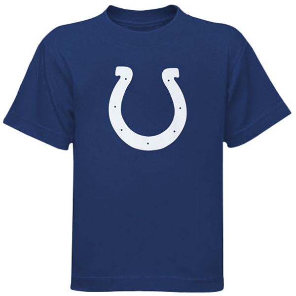 Indianapolis Colts Youth Team Logo T Shirt Blue