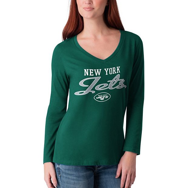 Women's G-III 4Her by Carl Banks Green New York Jets Post Season