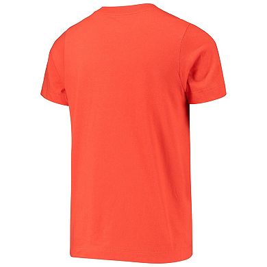 Youth Nike Orange Clemson Tigers Sideline Icon T-Shirt