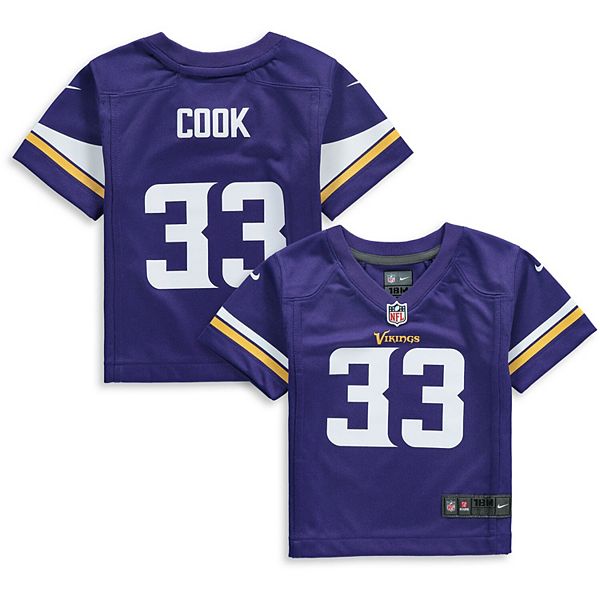 Nike Babies' Infant Dalvin Cook Purple Minnesota Vikings Player Game Jersey