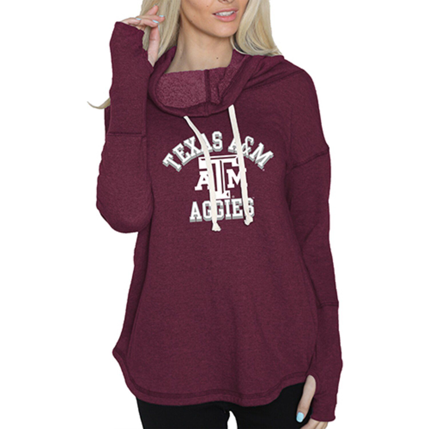 maroon sweatshirt women's