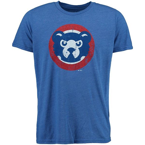 Chicago Cubs Majestic Threads Women's Tri-Blend Short Sleeve T